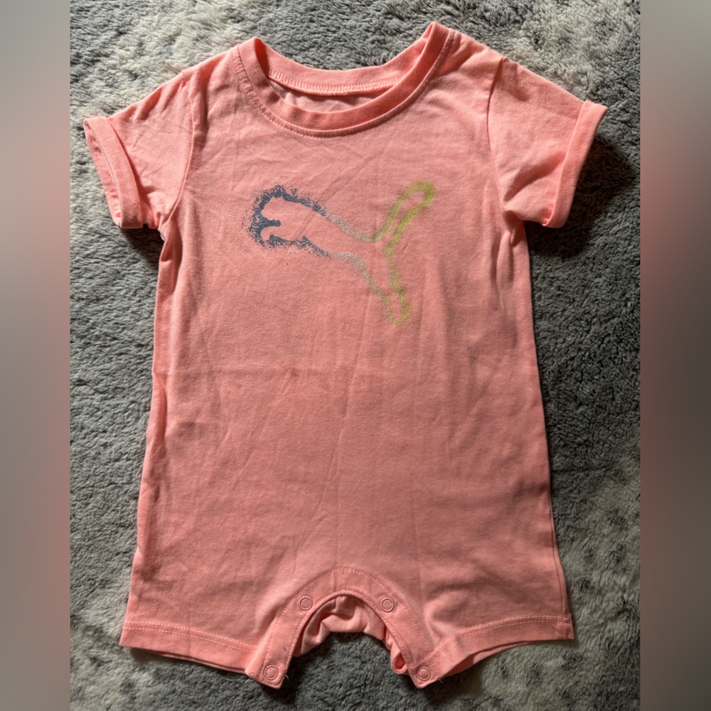 Puma baby girl summer spring onesie